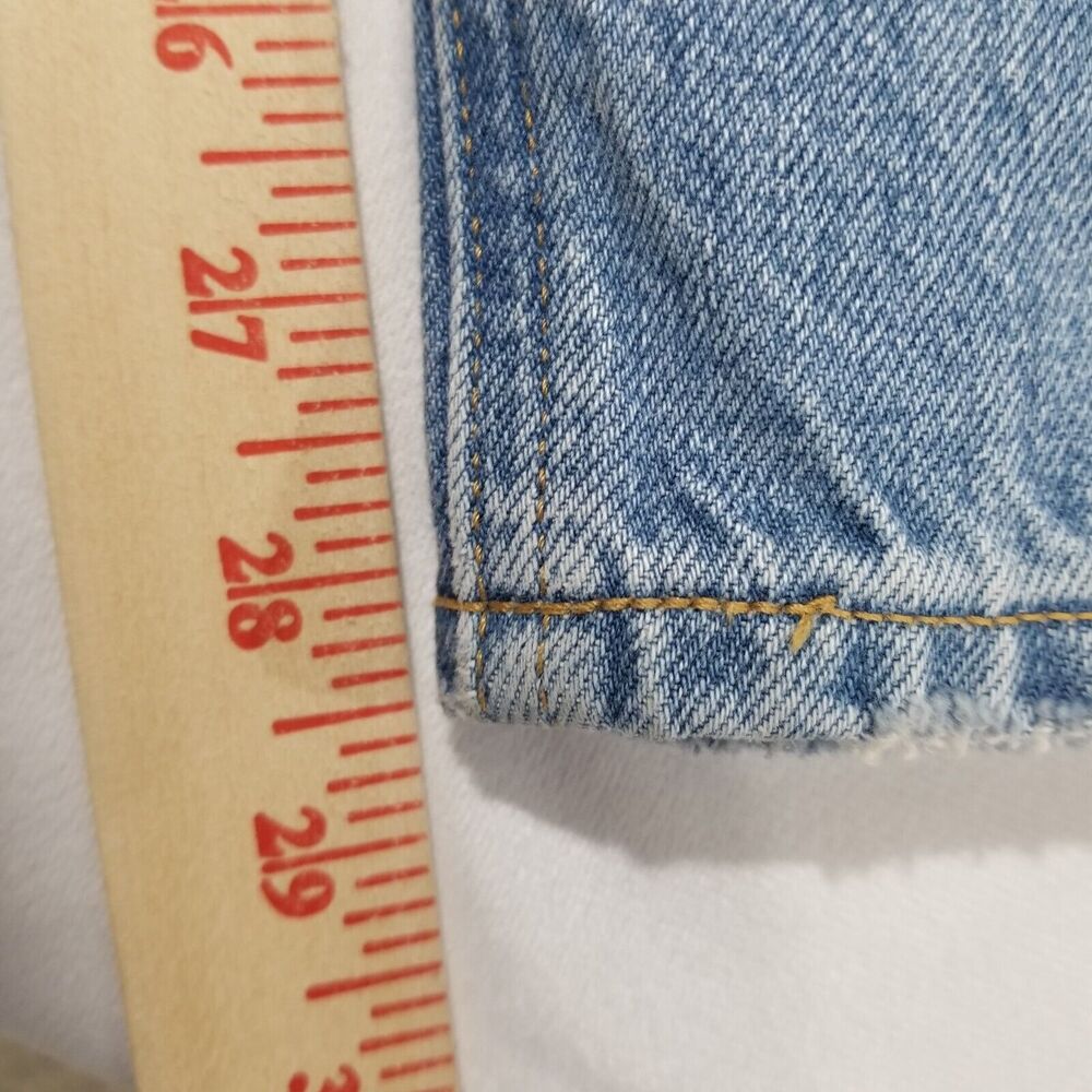 Denim Forum Jeans 26 29L The Joni High Rise Loose Button Fly Aritzia RCX10-6727B - Picture 11 of 12